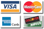 Accepted Credit Cards